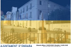 La Regidoria dAtenci Social dOndara habilita el recinte el Prado per a la recepci i enviament de material humanitari a Ucrana