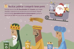 LAjuntament de El Verger promou la campanya Per Nadal i Reis tamb reciclem