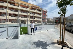 El Ayuntamiento de Ondara abre al pblico la nueva pista deportiva 3x3 detrs del Centro Social