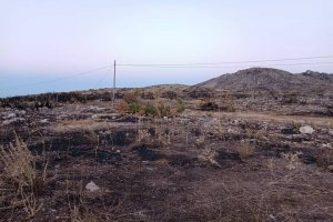 Els bombers donen per controlat l'incendi de la Vall d'Ebo 