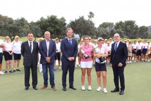 Nuria Iturrioz se adjudica el torneo de la Sella Open de Golf tras un dramtico final ante Laura Fuenfstueck