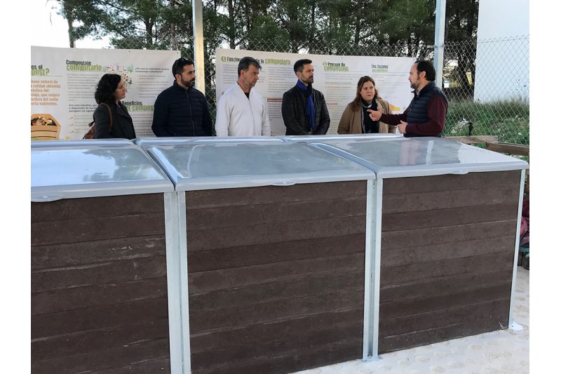 Nou centre de compostatge experimental de fem orgnic fresc a Poble Nou de Benitatxell