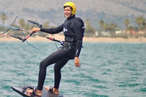 Kiko Peir Mora aspira a participar en los Juegos Olmpicos de Kite Boarding de 2024r