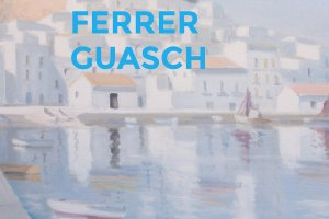 El Verger: La pintura de Ferrer Guasch trasllada la llum dEivissa a la Torre dels Ducs de Medinaceli