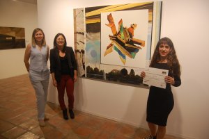 Mara Snchez Lpez guanya el Certamen de Pintura Contempornia de Pego 2023 amb Mirar es ms fcil que ver