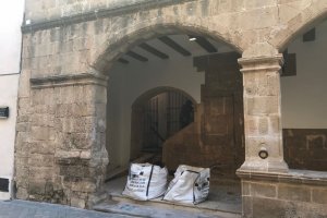 Restes arqueolgiques en les obres de la Sala del Consell de Benissa