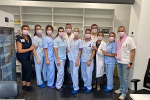 Professionals del Departament de Salut de Dnia, implicats en el Dia Mundial de la lluita contra el cncer de mama