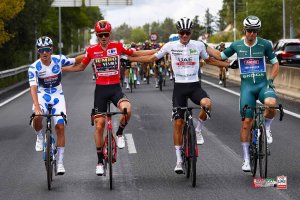 Ayuso, cuarto en la Vuelta Ciclista a Espaa, el mejor joven y el primer espaol