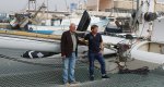 Alex Pella vuelve al puerto de Dnia a la espera de nuevos retos con su catamarn