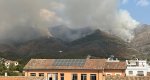 Gabriela Bravo confirma que la lluvia ha refrescado los puntos crticos del incendio en Fontilles y la Vall dAlcal