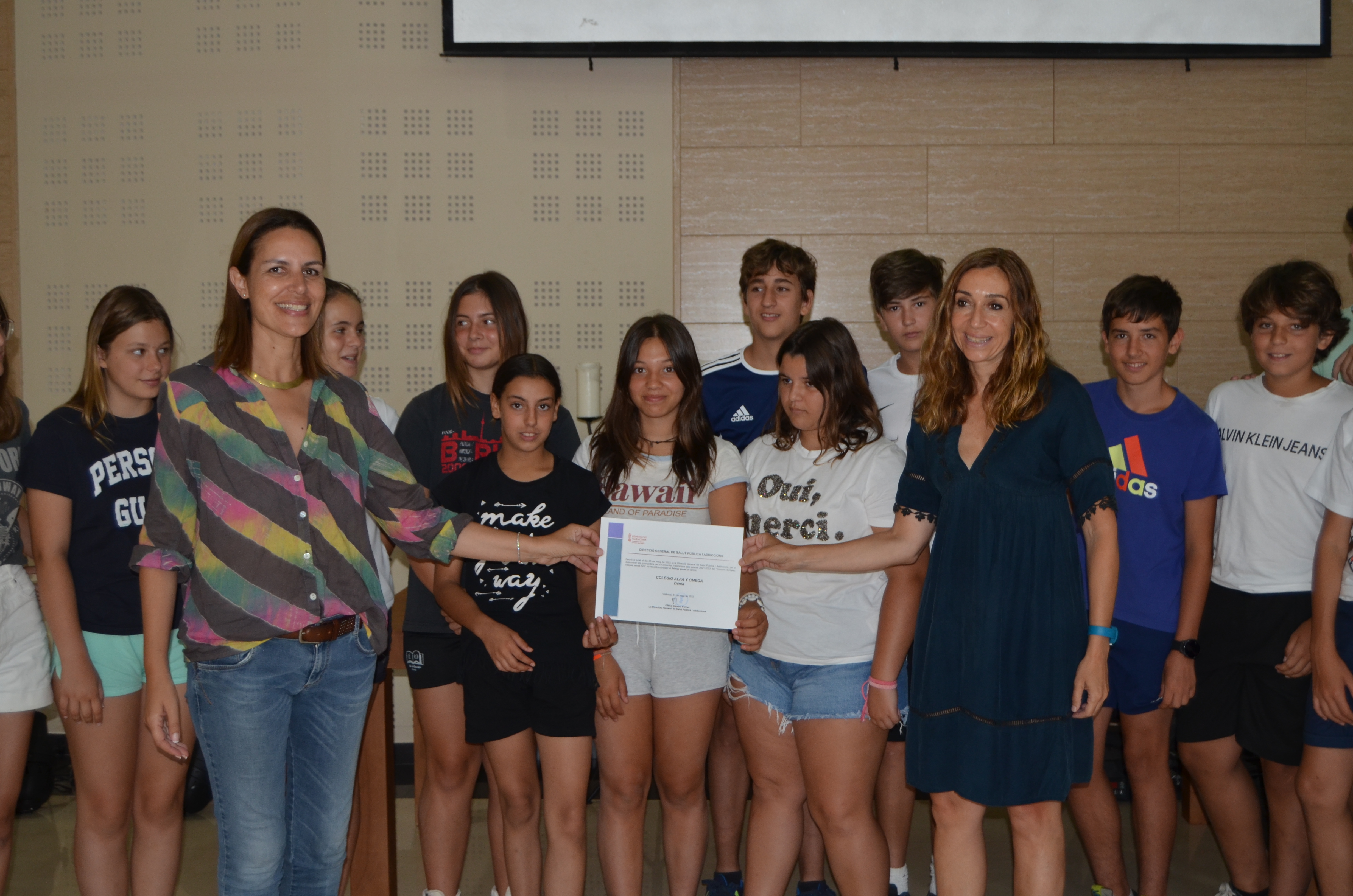 El colegio Alfa Omega gana el concurso de clases sin humo de la