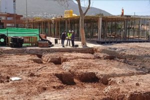 Las obras que no paran en Dnia: Avanza a buen ritmo el nuevo aulario del colegio Pou de la Muntanya 