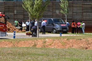 Un trabajador muere en un accidente laboral al exterior del Hospital de Dnia 