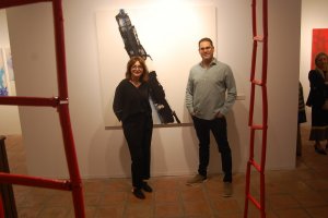Mariv Puigcerver protagonitza la mostra Entrenucs al  Centre dExposicions de Pego com a advertiment de les conseqncies del canvi climtic