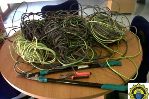 Detienen en Gata a los presuntos autores de un robo de cableado elctrico