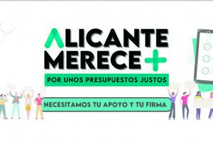 Alacant, mereix ms: el manifest dels empresaris per a reclamar major finanament de l'Estat