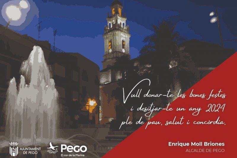 La reobertura del teatre municipal s'ha de convertir en l'objectiu primordial d'aquesta legislatura, Enrique Moll, alcalde de Pego