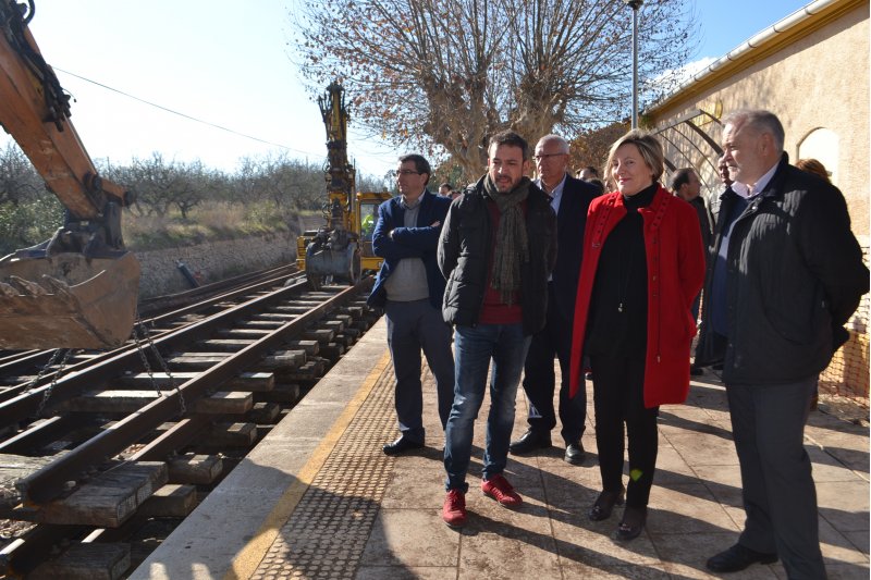 La Generalitat ha invertido 132 millones de euros para la mejora del ferrocarril, puertos y carreteras en la comarca