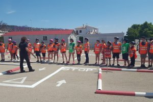 Prcticas en Xbia sobre seguridad vial para escolares