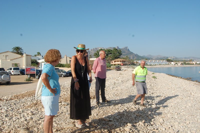 Los Ayuntamientos de Dnia y Els Poblets acuerdan la habilitacin de un canal en la zona de lAlmadrava sur para la entrada de maquinaria de limpieza en la playa
