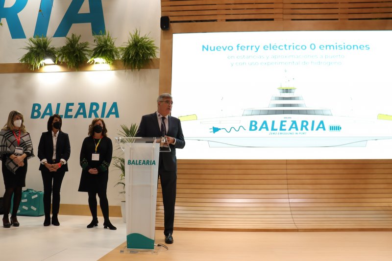 Baleria construye el primer barco elctrico de 0 emisiones en las estancias y aproximaciones en puerto con uso experimental de hidrgeno