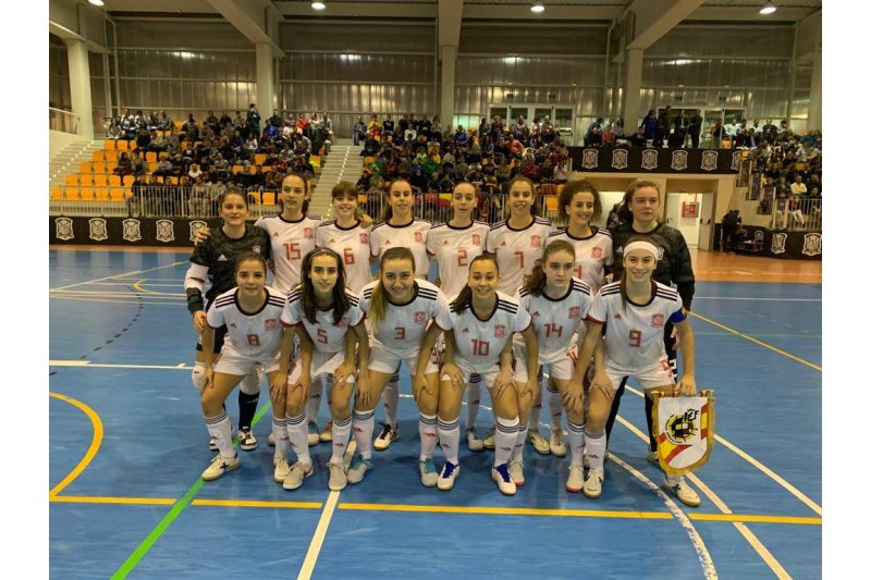 Futbol Sala: La selecci espanyola Sub 19 femenina dedica al Pavell dOndara una victria contra Portugal