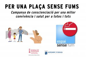 Ondara lanza una campaa de concienciacin para evitar fumar en la plaza de toros en Sant Jaume