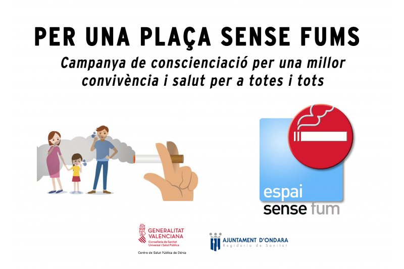 Ondara lanza una campaa de concienciacin para evitar fumar en la plaza de toros en Sant Jaume