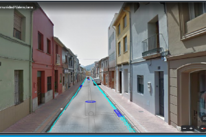 Comena lexecuci de la nova xarxa de pluvials al carrer Sant Domnec dOndara
