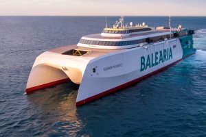 Baleria invita a sus pasajeros a que hagan realidad un sueo a bordo de su nuevo fast ferry Eleanor Roosevelt