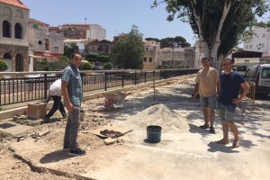 El Ayuntamiento de Ondara  acomete la instalacin fija de agua y luz para las sedes de las peas de Sant Jaume