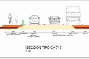 Adquisicin de los terrenos para ampliar la carretera que conecta los cascos urbanos de Teulada Moraira