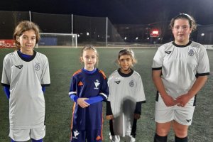 Futbol Femen: quatre jugadores de la comarca participen en Pedreguer en l'entrenament de la selecci valenciana Sub 12