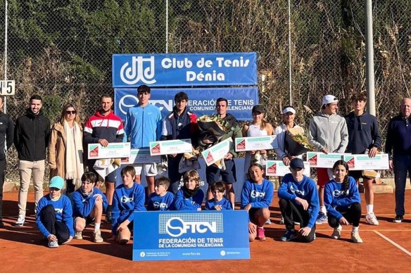 Jorge Martnez y Sarah Tatu se imponen en el Campeonato de Tenis de la Comunitat Valenciana disputado en Dnia
