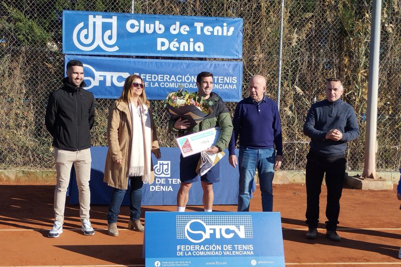 Jorge Martnez y Sarah Tatu se imponen en el Campeonato de Tenis de la Comunitat Valenciana disputado en Dnia