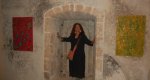 Marga Guasch lleva la abstraccin colorista de Materia Mediterrnea a la Torre dels Ducs de Medinaceli de El Verger 