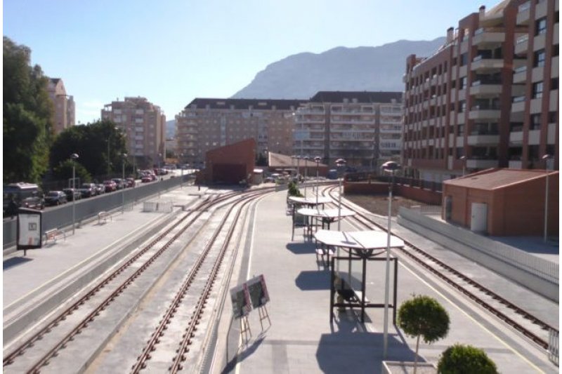 La Generalitat adjudica las obras de renovacin de las vas del TRAM entre Teulada y Gata 