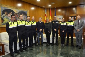 La Polica de Xbia incorpora seis agentes interinos