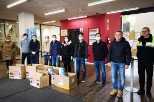 Los empresarios chinos de Xbia donan 6.600 mascarillas