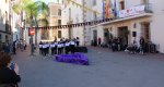  Una performance de l’alumnat de l’IES Xebic escenifica la repulsa d’Ondara a la violència contra les dones