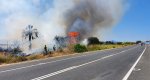 Un incendio arrasa decenas de parcelas rsticas abandonadas  en El Verger 