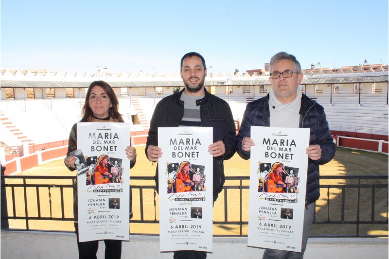 LAjuntament dOndara organitza un Concert de Primavera amb Maria del Mar Bonet