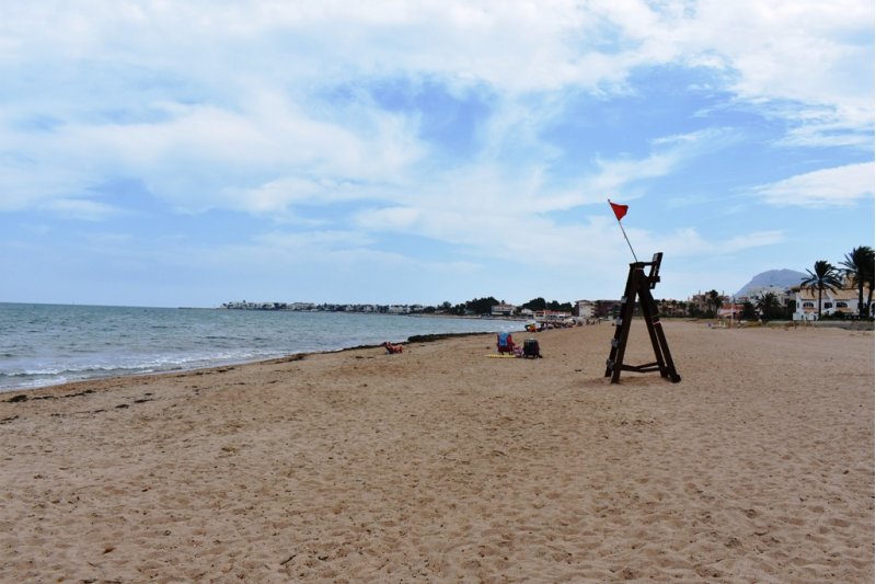 La playa Punta Els Molins de Dnia an tiene contaminacin de origen fecal 