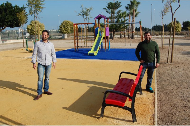 L'Ajuntament de El Verger revitalitza la zona del Boticari amb un parc d'esplai