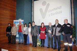 Homenaje a ocho asociaciones de Benissa en el Da del Voluntariado