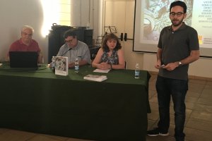 Toni Reig presenta el llibre de les histries de crims a la comarca a Pedreguer