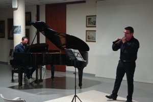 Un recital dAlemany i Gonzlez presenta el VI Premi de composici per a dolaina i piano a Ondara