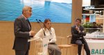 Baleria muestra en Fitur su segundo 'fast ferry' propulsado a gas, que unir Barcelona con Menorca y Mallorca