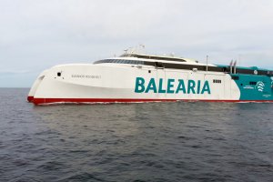 Baleria empezar a operar el 1 de mayo con el fast ferry ms innovador y sostenible del Mediterrneo