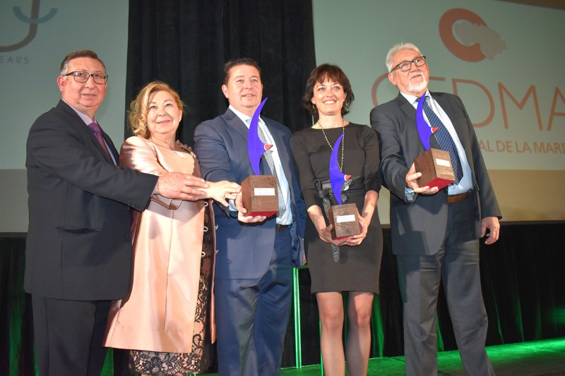 Marina Salud, Restaurante Sur y BPM Lighting recogen sus premios Cedma en una gala que suaviza su discurso reivindicativo